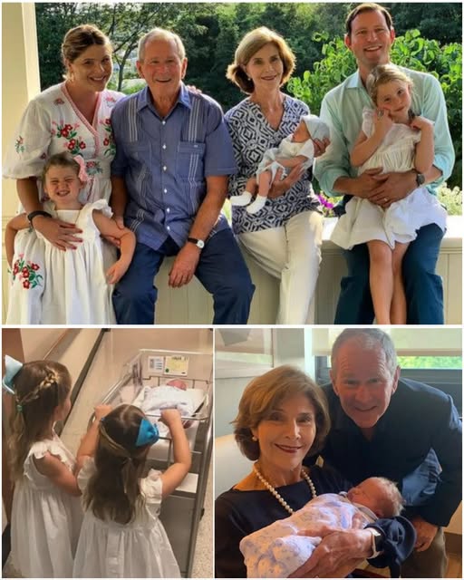 GEORGE W. BUSH WELCOMES A NEW GRANDSON—BUT IT’S THE BABY’S NAME THAT’S CAUSING A STIR! 😱🔥