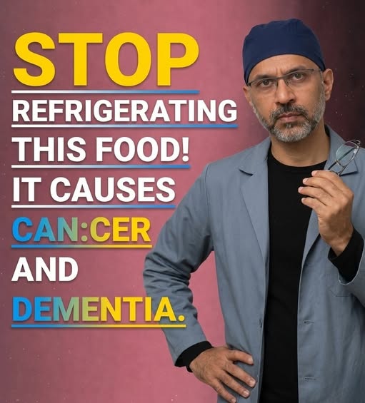 Stop refrigerating these 5 common foods: they cause can:c:er, dementia, and inflammation. 🤔🤔… See more 👇👇