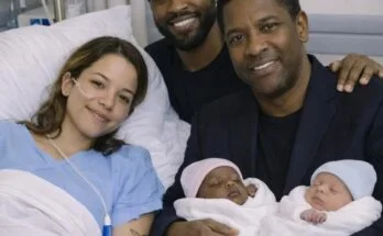 Denzel Washington and his son John David Washington