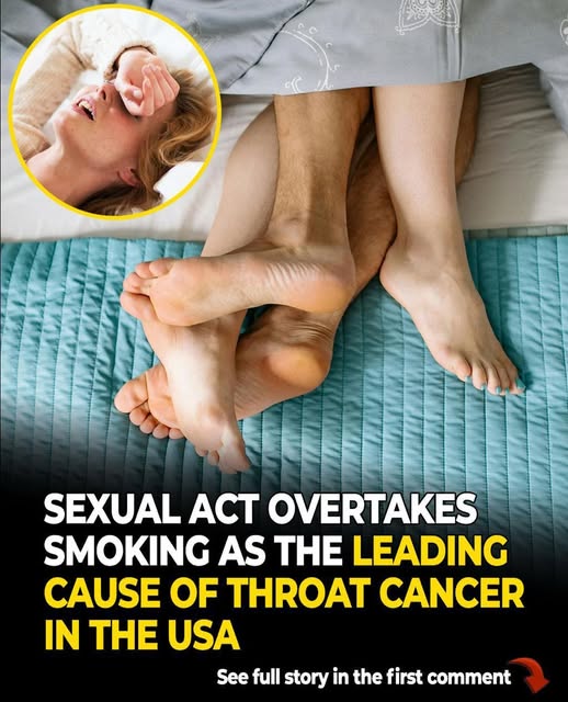 This Bedroom Behavior Overtakes Smoking as Primary Cause of Throat Cancer