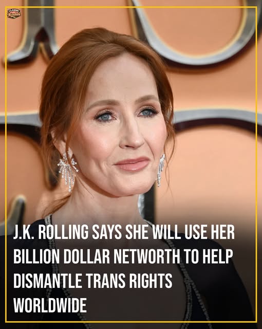 J.K. Rowling accused of committing her wealth to dismantling trans rights