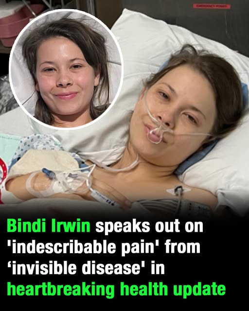 Bindi Irwin speaks out on ‘indescribable pain’ from ‘invisible disease’ in heartbreaking health update