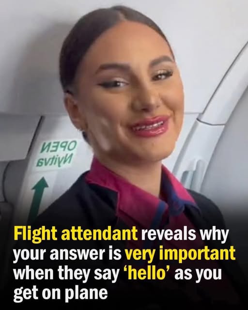 Flight Attendant Reveals Why Cabin Says Hello As You Board, and It’s Not What Think