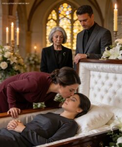 At My Daughter’s Funeral, Her Husband’s Mistress Leaned In and Whispered, “I Won”… Until the Lawyer Stepped Forward and Read the Will