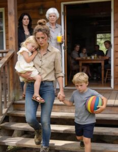 They threw her out of a family gathering in front of her children, convinced she would go home in silence—but one phone call to her grandmother exposed a years-long secret and changed everything forever.