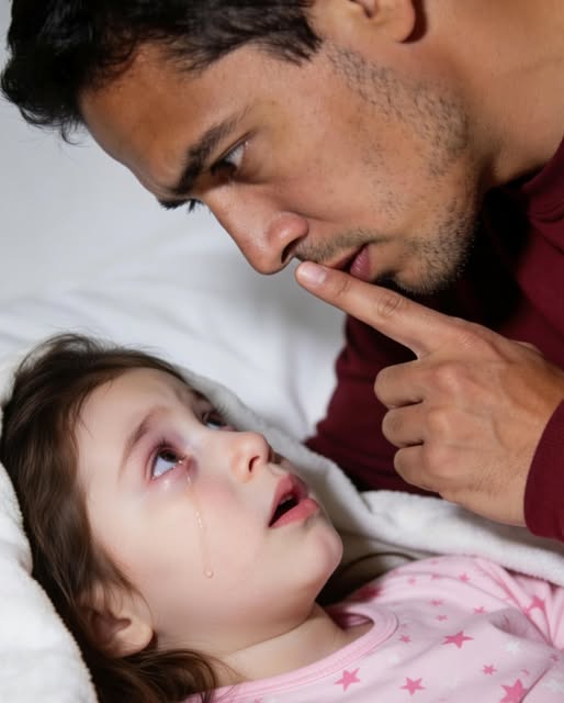 “Dad… my back hurts so much I can’t sleep. Mom said I shouldn’t tell you.”