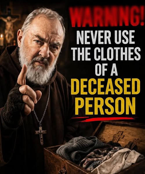 Is it wrong to wear the clothes of a deceased person? What almost no one dares to say.