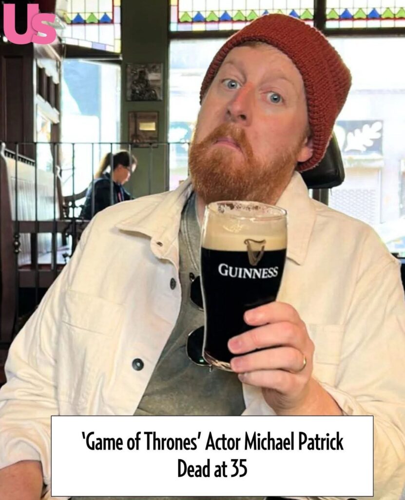 Award-winning actor Michael Patrick – who appeared in Game of Thrones and BBC’s Blue Lights – has died aged 35.
