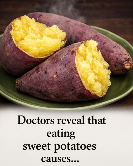 Doctors Reveal that eating sweet potatoes