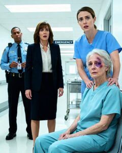 When the doctor asked about the bru!ses on my body, my daughter quickly replied, “She’s clumsy… she falls all the time.” I said nothing…