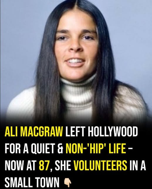 Actor Ali MacGraw sacrificed her own career for Steve McQueen