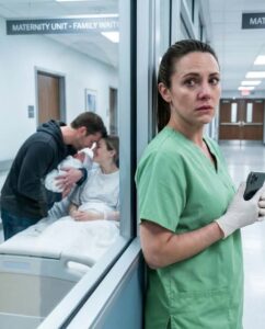 My husband kissed my forehead and said, “France. Just a short business trip.” Hours later, as I stepped out of the operating room, my heart stopped.