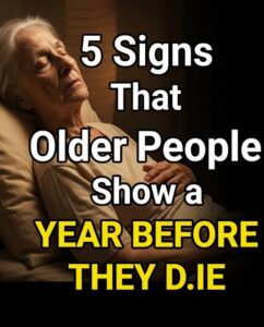 5 signs that an elderly person may be in their last year of life. Subtle wa:rnings you shouldn’t ignore!