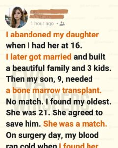 I Left Her as a Baby… She Returned as My Son’s Lifesaver—With One Heartbreaking Note