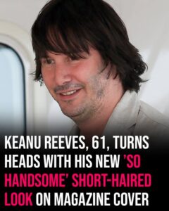 Keanu Reeves’ dramatic new look turns heads