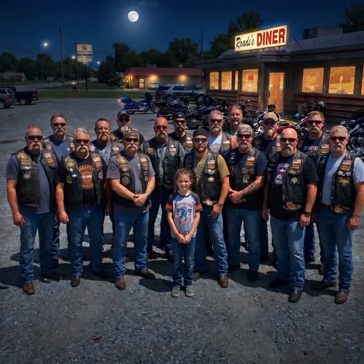 Six Year Old Girl Begged Bikers To Hide Her In Their Motorcycles From The Police