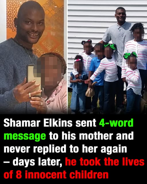 Shamar Elkin’s 4-word message to his mom days before he took the lives of eight children