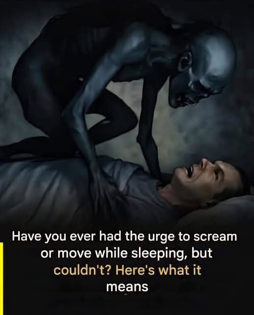 The strange phenomenon of sleep paralysis: When the body stops listening