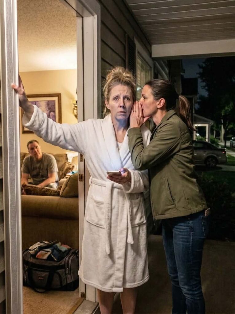 At 3 A.M., my neighbor pounded on my door and told me to pack a bag. I thought she was panicking — until she said one sentence that changed everything.