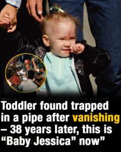 Toddler found trapped in a pipe after vanishing – 38 years later, this is ‘Baby Jessica’ now