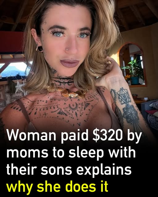 Woman paid $320 by mothers to sleep with their sons – now she explains why she does it