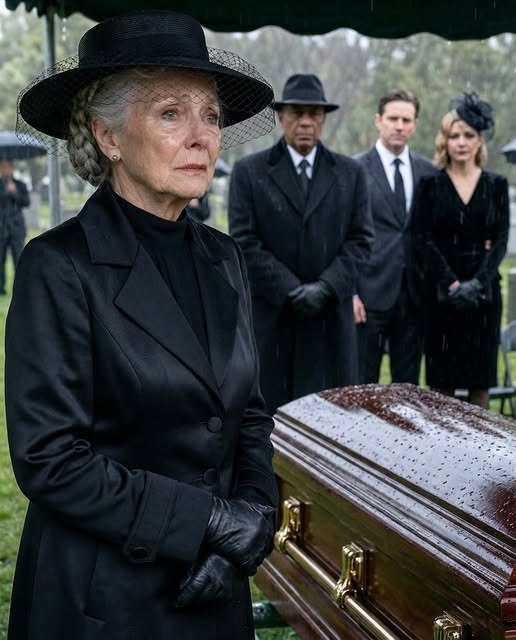 My son skipped his father’s funeral for a party. That night, I found a clause letting me decide his inheritance. By morning, one decision erased everything he expected.