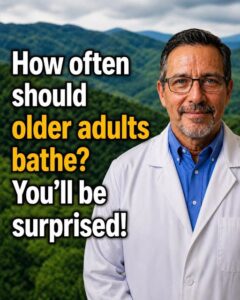 How often should people over 70 bathe? 7 key things to know