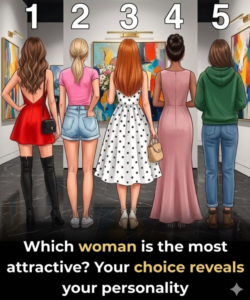 Which Woman Is the Most Attractive? What Your Choice Says About You