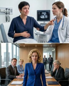 AT 45 I GOT PREGNANT FOR THE FIRST TIME. AT MY ULTRASOUND, THE DOCTOR WENT PALE. SHE PULLED ME ASIDE AND SAID: ‘YOU NEED TO LEAVE NOW. GET A DIVORCE!’