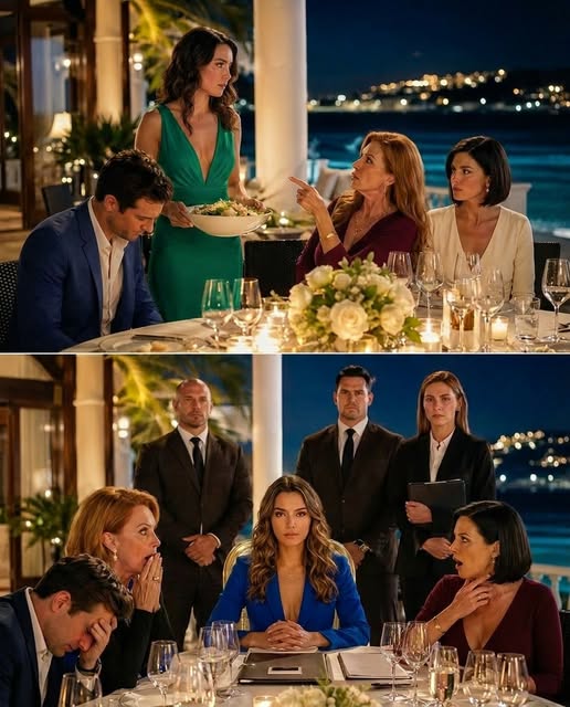 I set the salad down and started to sit. My mother-in-law sneered, “the help doesn’t eat with family.” I looked her d3ad in the eye and said, “good to know, because… the help owns this resort.”