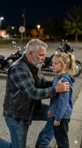 Biker Jack Thought He Was Helping a Lost Child — Until He Found Her Mother Unresponsive and Discovered They Had Been Quietly Followed All Along