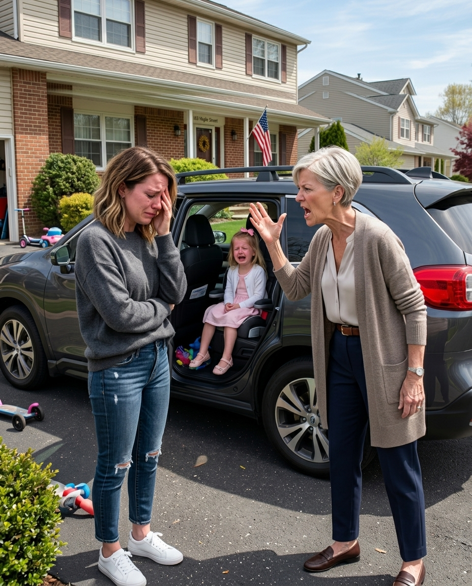 When I showed up at my sister’s family dinner with my 6-year-old daughter, my mother came outside and quietly told me, “You weren’t supposed to come tonight.” So we drove away. But 9 minutes later, my father called in a rage and told me to co