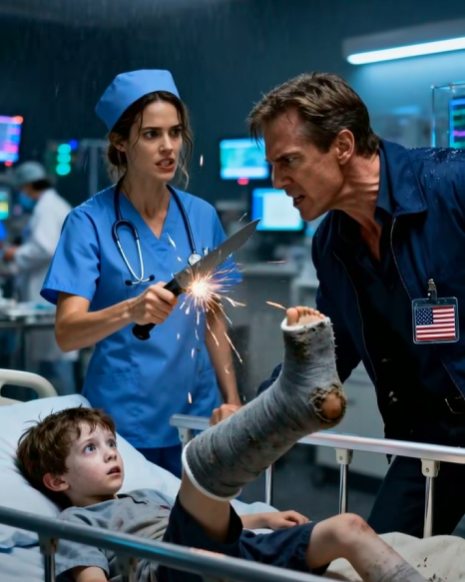 ‘Break It… Please Break It…’ — The Night a Silent Boy Raised His Cast Against the Truth, and a Nurse Realized the ‘Injury’ Wasn’t Pain but a Hidden Secret That Could Expose a Father, Unbury a Mother, and Shatter a Carefully Built Lie Forever