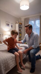 A Caring Father Thought His Son Was Just “Tired” After Every Sunday Pickup — But When the Boy Couldn’t Sit at the Dinner Table, a Hidden Truth Finally Came to Light