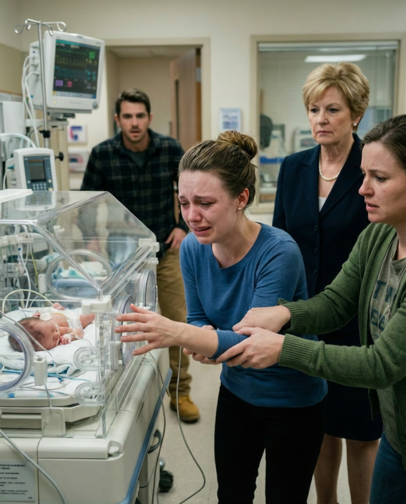 My mother’s words shattered me as she ripped my premature daughter’s oxygen monitor from the wall. I lunged forward, but my sister’s fingers locked around my wrist like a trap. “Don’t,” she hissed. My baby’s tiny chest struggled for air while the room spun into horror. And in that frozen second, I realized the people I feared most were my own family…