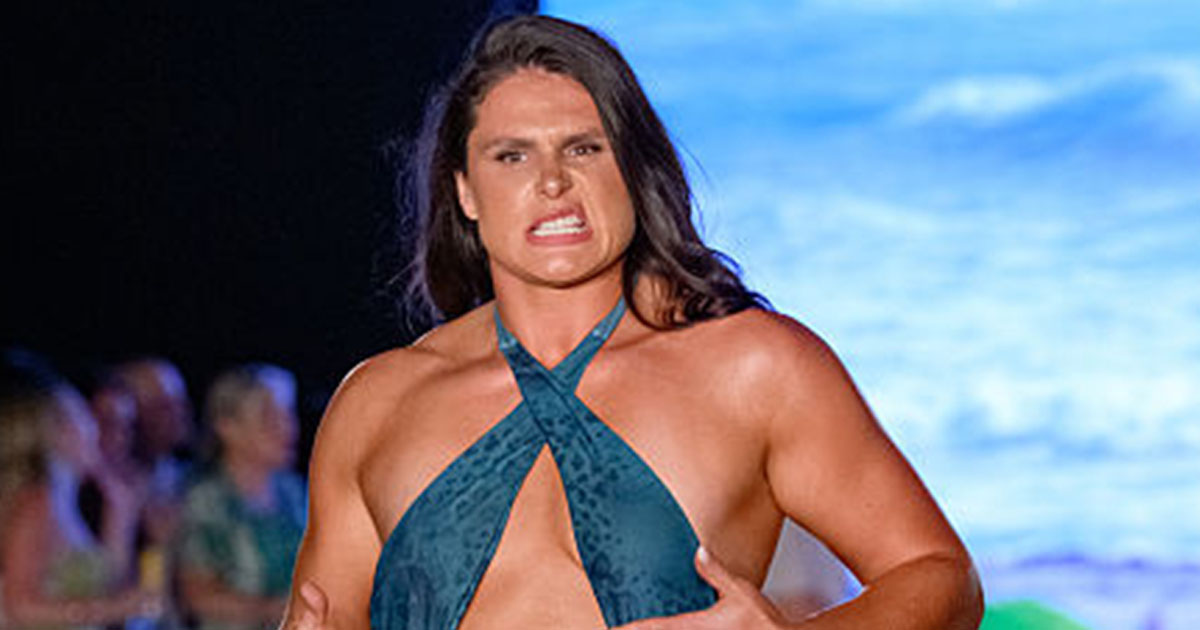 Olympic star mocked for walking runway during period