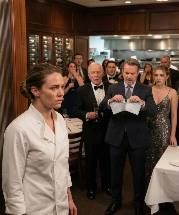 I built that restaurant with my own hands, but on opening night, my father looked me in the eye and said, ‘Stay in the kitchen. Your sister is entertaining the VIP investors tonight.’ So I walked out.