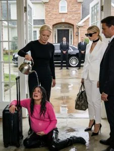 My mother-in-law thought I was a poor, useless housewife… Then she threw boiling water at me, kicked me out of my own home, and the next morning, she opened the door to the police, a locksmith, and my lawyer.