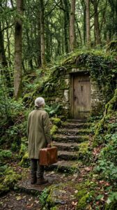 Evicted at 75 with nothing — She Opened Her Grandmother’s Basement and Everything Changed…