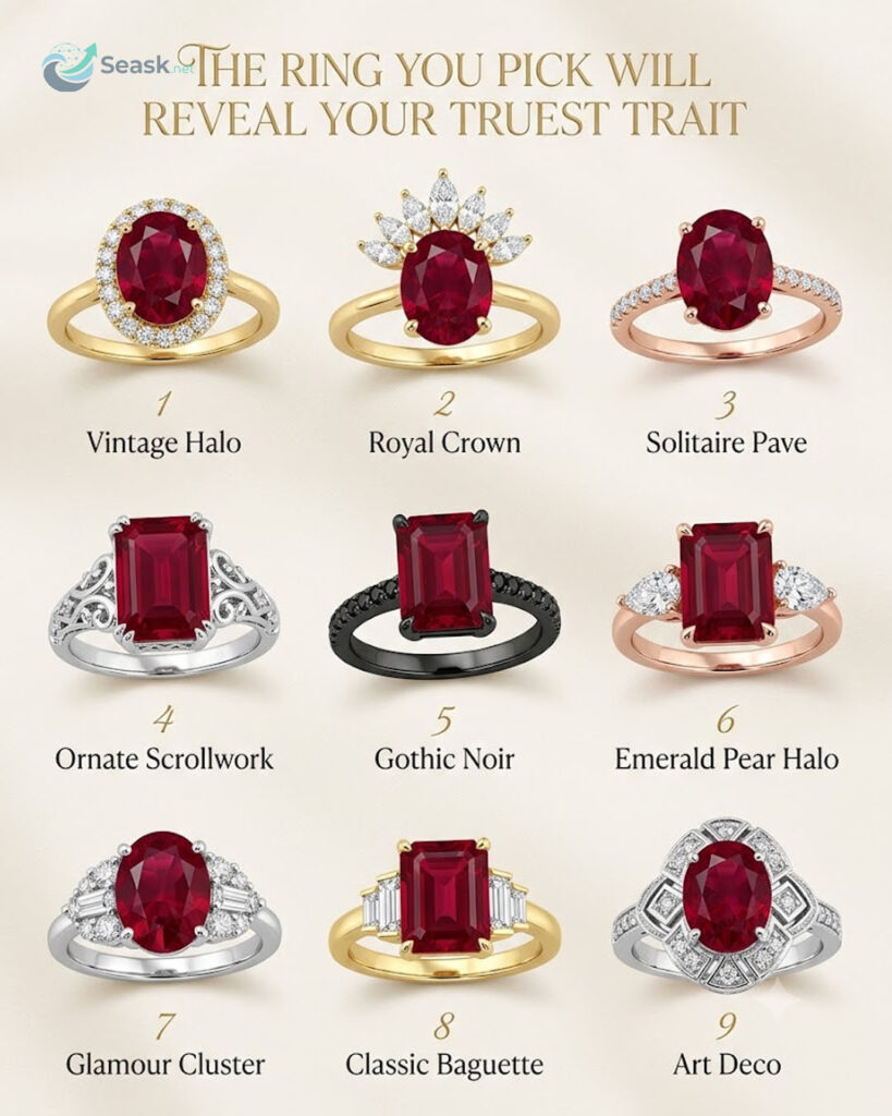The Ring You Pick Reveals Your True Personality — Awaken Your Mind