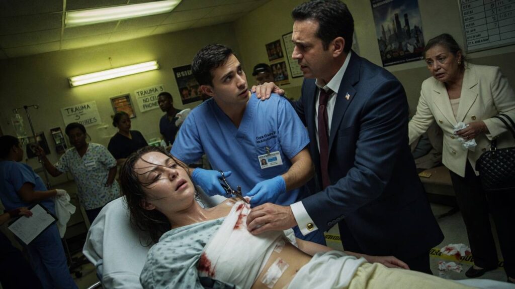My Billionaire Husband Said I Slipped On The Stairs, But The ER Doctor Just Found The “Gift” Julian Left Inside My Ribcage.Our Family’s 10 Billion Dollar Secret Is About To Bleed All Over This Hospital Floor.