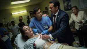 My Billionaire Husband Said I Slipped On The Stairs, But The ER Doctor Just Found The “Gift” Julian Left Inside My Ribcage.Our Family’s 10 Billion Dollar Secret Is About To Bleed All Over This Hospital Floor.