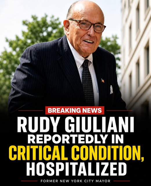 Former NYC Mayor Rudy Giuliani Reportedly In ‘Critical Condition’ at Hospital, Spokesperson Says