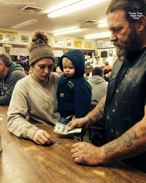 The Biker Who Paid For Pancakes And Saved A Widow’s Broken Family
