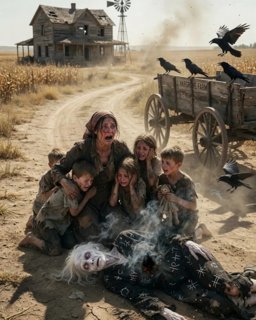 Widow with 7 Children Helps a Wounded Witch on the Road — Until the Impossible Happens-olweny