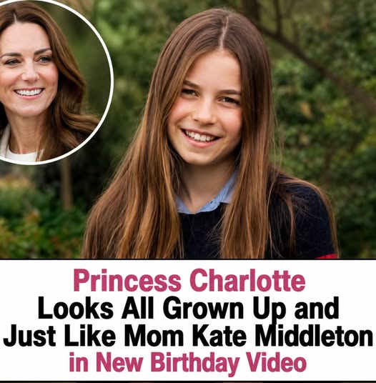 Princess Charlotte Looks All Grown Up and Just Like Mom Kate Middleton in New Birthday Video