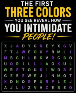 the First Color You See?