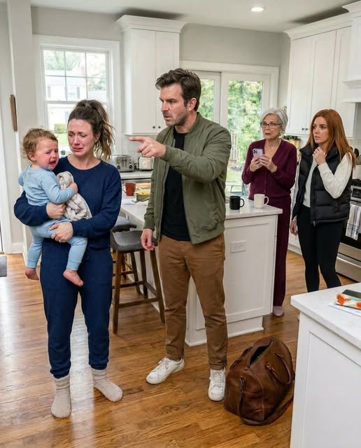 I had been gone for five days, but nothing prepared me for what I saw when I opened the door: my wife juggling dinner and our sick toddler, while my mother and sister sat nearby on their phones.