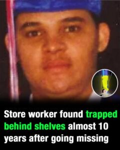 Missing worker found trapped behind store shelves after 10-year search