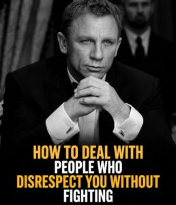 Ways to deal with people who disrespect you